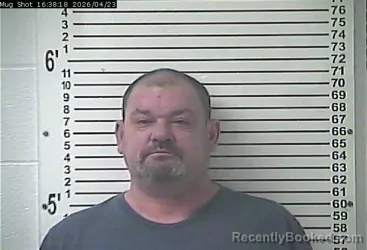 Mugshot of THOMAS GEORGE CHRISTAKES booked in Hardin County, Kentucky on April 23, 2026