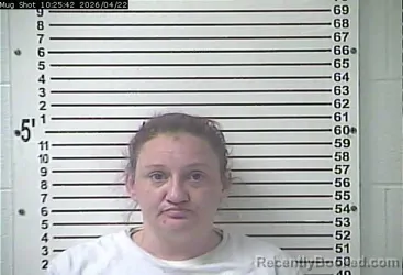Mugshot of TAMATHA DENESE FLOWERS booked in Hardin County, Kentucky on April 22, 2026