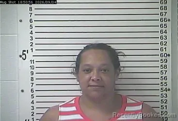 Mugshot of Tabitha Lynn Gray booked in Hardin County, Kentucky on September 4, 2026