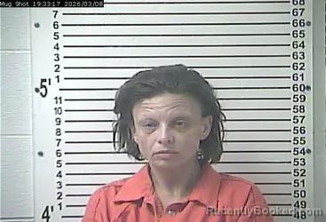 Mugshot of TEARA LEANNE LINDSEY booked in Hardin County, Kentucky on March 8, 2026