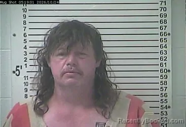 Mugshot of Terry Lee Melton booked in Hardin County, Kentucky on October 23, 2026