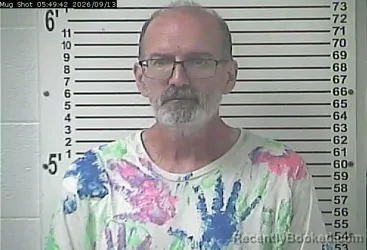 Mugshot of Thomas Robert Mascio booked in Hardin County, Kentucky on September 13, 2026