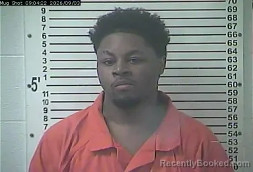 Mugshot of Terrance Terrell Thomas booked in Hardin County, Kentucky on September 3, 2026