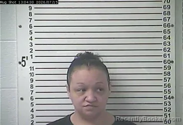 Mugshot of TEQUILLA TAE TERRY booked in Hardin County, Kentucky on July 15, 2026