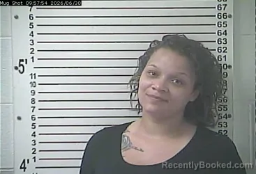 Mugshot of TONYA RENEE VEGA booked in Hardin County, Kentucky on June 30, 2026