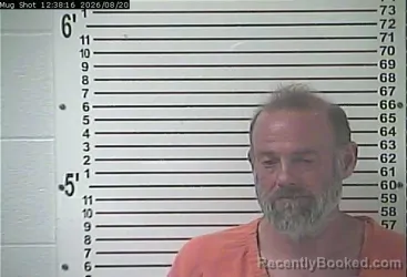 Mugshot of Todd James Walker booked in Hardin County, Kentucky on August 20, 2026