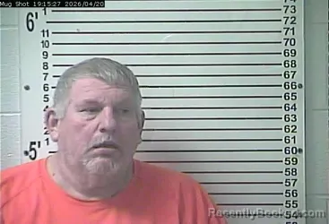 Mugshot of VAN EUGENE SEGO booked in Hardin County, Kentucky on April 20, 2026