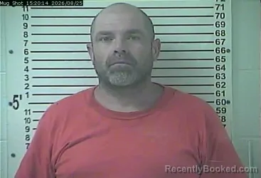 Mugshot of William Troy Blair booked in Hardin County, Kentucky on August 25, 2026