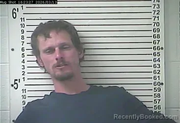 Mugshot of WILLIAM ANDREW DENTON booked in Hardin County, Kentucky on March 13, 2026