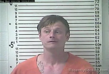 Mugshot of WAYNE RAY HEATH booked in Hardin County, Kentucky on March 22, 2026