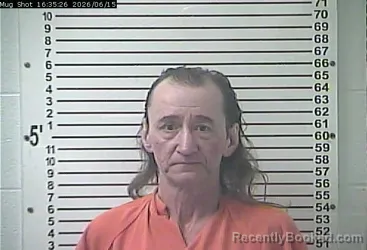 Mugshot of WILLIAM BURL HANKS booked in Hardin County, Kentucky on June 15, 2026