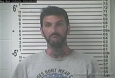 Mugshot of Wade Phillip Klawon booked in Hardin County, Kentucky on September 5, 2026