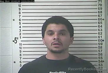 Mugshot of ZACHARY ALEXANDER BLAIR booked in Hardin County, Kentucky on April 24, 2026