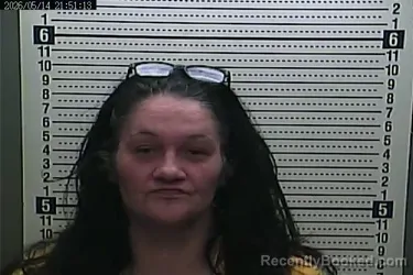 Mugshot of ANGELA BURKE booked in Harlan County, Kentucky on May 14, 2026