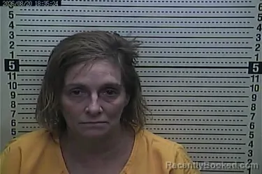 Mugshot of Anna Brashears booked in Harlan County, Kentucky on August 20, 2026