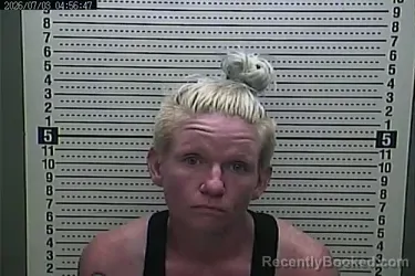 Mugshot of ASPEN JADE CORNETT booked in Harlan County, Kentucky on July 3, 2026