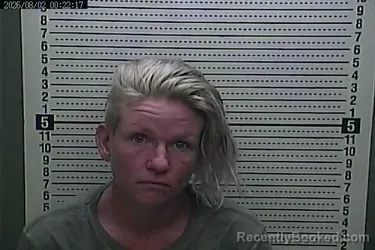 Mugshot of ASPEN CORNETT booked in Harlan County, Kentucky on August 2, 2026