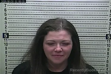 Mugshot of AMBER DANIELLE LONG booked in Harlan County, Kentucky on June 20, 2026
