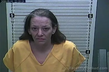 Mugshot of ANGELA GRACE SERGENT booked in Harlan County, Kentucky on May 1, 2026