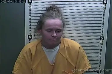 Mugshot of ABBIGAIL THOMAS booked in Harlan County, Kentucky on June 1, 2026