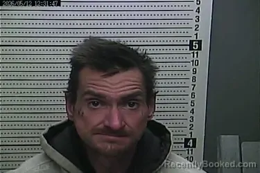 Mugshot of BRANDON BUELL booked in Harlan County, Kentucky on May 12, 2026