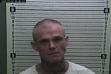 Mugshot of BILLY RAY BALDWIN booked in Harlan County, Kentucky on July 30, 2026