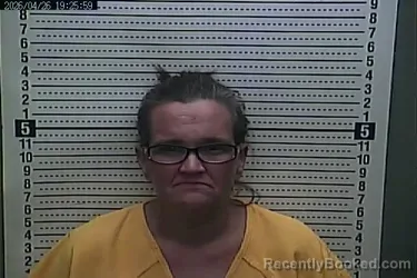 Mugshot of BRANDY RENNEE CURTIS booked in Harlan County, Kentucky on April 26, 2026
