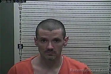 Mugshot of Brandon Johnson booked in Harlan County, Kentucky on September 15, 2026