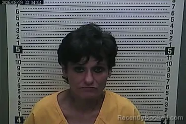 Mugshot of Christa Baldwin booked in Harlan County, Kentucky on August 29, 2026