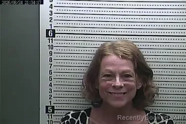 Mugshot of Christy Davis booked in Harlan County, Kentucky on August 24, 2026