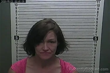 Mugshot of CHRISTINA GIBBS booked in Harlan County, Kentucky on May 21, 2026