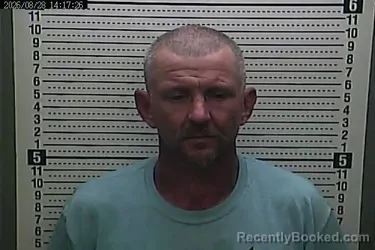 Mugshot of Charles Brandon Sizemore booked in Harlan County, Kentucky on August 28, 2026