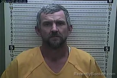 Mugshot of Charles Sizemore booked in Harlan County, Kentucky on October 27, 2026