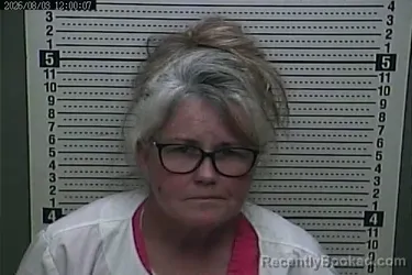 Mugshot of CHARLENE WILLIAMS booked in Harlan County, Kentucky on August 3, 2026