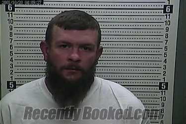 Booking photo from Harlan County, Kentucky