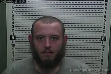 Mugshot of DYLAN CUPP booked in Harlan County, Kentucky on August 4, 2026