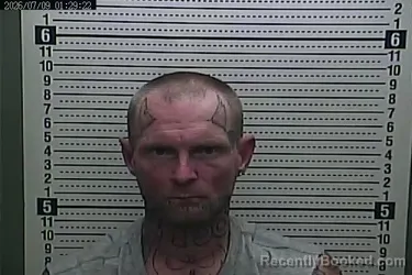 Mugshot of DON RAY HELTON booked in Harlan County, Kentucky on July 9, 2026