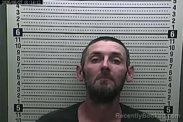 Mugshot of Derek Lamb booked in Harlan County, Kentucky on August 27, 2026
