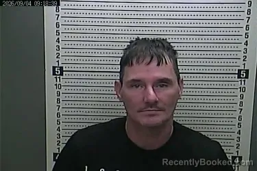 Mugshot of Floyd Dale Mitchell booked in Harlan County, Kentucky on September 4, 2026
