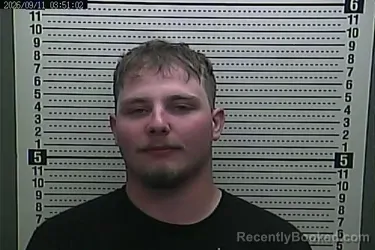 Mugshot of Gavin Fisher booked in Harlan County, Kentucky on September 11, 2026