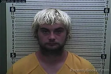 Mugshot of HOUSTON ANDERSON booked in Harlan County, Kentucky on July 30, 2026