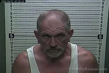 Mugshot of HUBERT ARWOOD booked in Harlan County, Kentucky on April 22, 2026