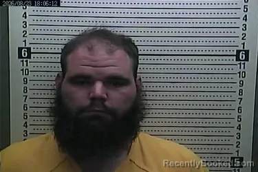Mugshot of James Aaron Brown booked in Harlan County, Kentucky on August 23, 2026