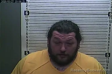 Mugshot of JONATHAN F BAILEY booked in Harlan County, Kentucky on March 27, 2026