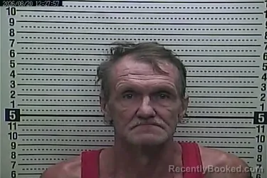 Mugshot of Jeff Bruce booked in Harlan County, Kentucky on August 20, 2026