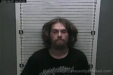Mugshot of Jacob Caldwell booked in Harlan County, Kentucky on September 7, 2026