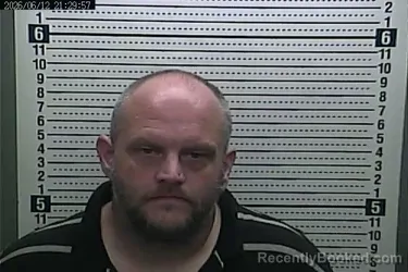 Mugshot of JOHN GOFORTH booked in Harlan County, Kentucky on June 12, 2026