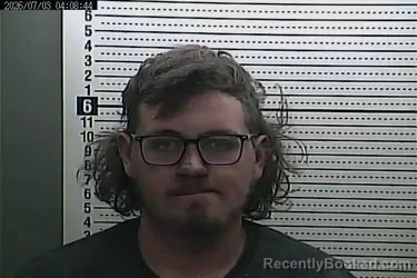 Mugshot of JOHNATHAN HESS booked in Harlan County, Kentucky on July 3, 2026