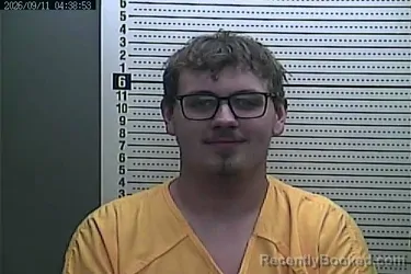 Mugshot of Johnathan Hess booked in Harlan County, Kentucky on September 11, 2026