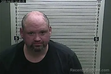 Mugshot of JERRY KIRBY booked in Harlan County, Kentucky on April 3, 2026